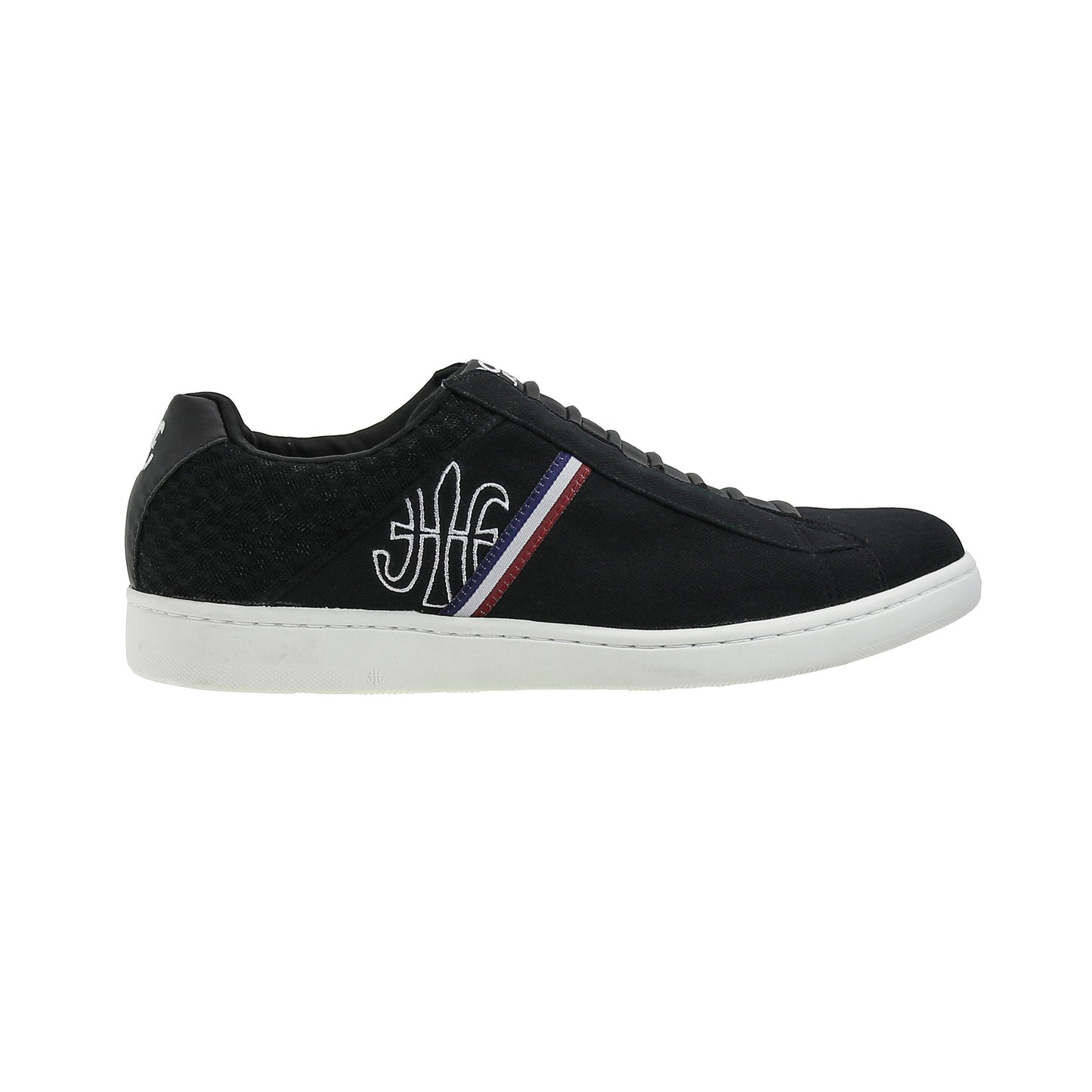 Royal Elastics Men's Jazz Black Microfiber Low Tops