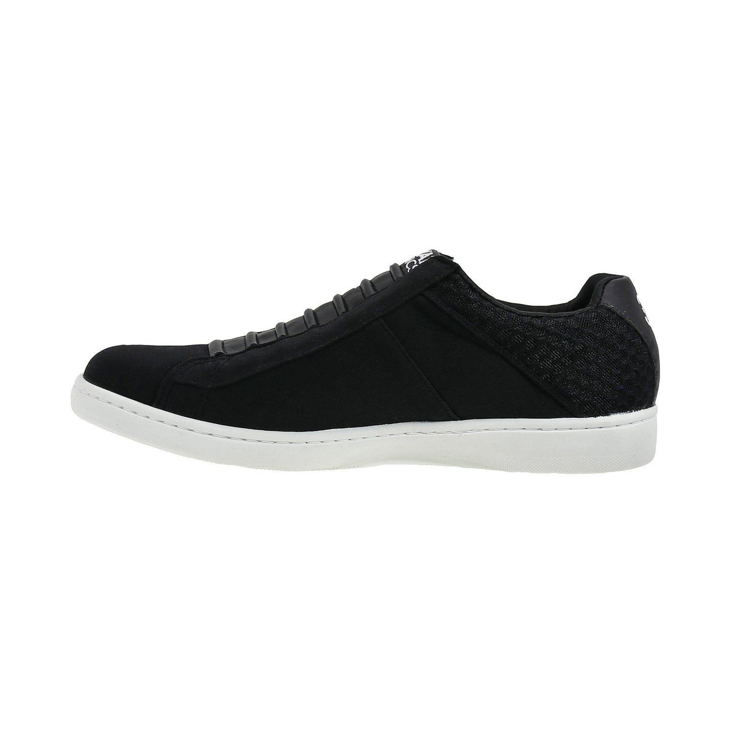 Royal Elastics Men's Jazz Black Microfiber Low Tops