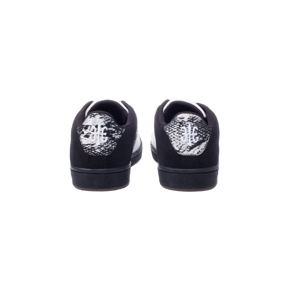 Royal Elastics Men's Icon White Black Leather Sneakers