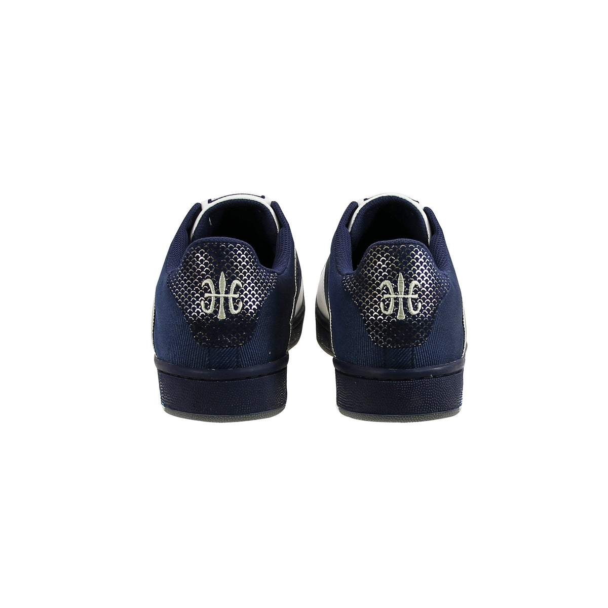 Royal Elastics Men's Icon White Dark Blue Leather Sneakers – alternate view 5