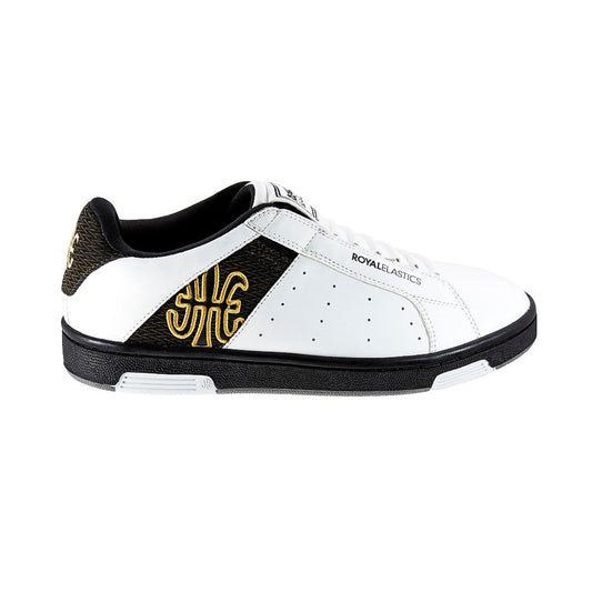 Royal Elastics Men's Icon Alpha White Black Sneakers