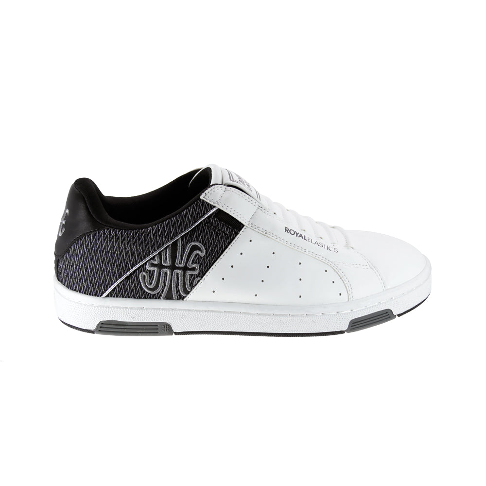 Royal Elastics Men's Icon Alpha White Gray Black Sneakers