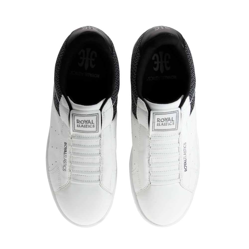 Royal Elastics Men's Icon Alpha White Gray Black Sneakers – alternate view 4