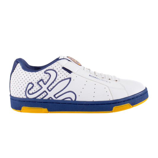 Royal Elastics Men's Hydra White Blue Yellow Sneakers