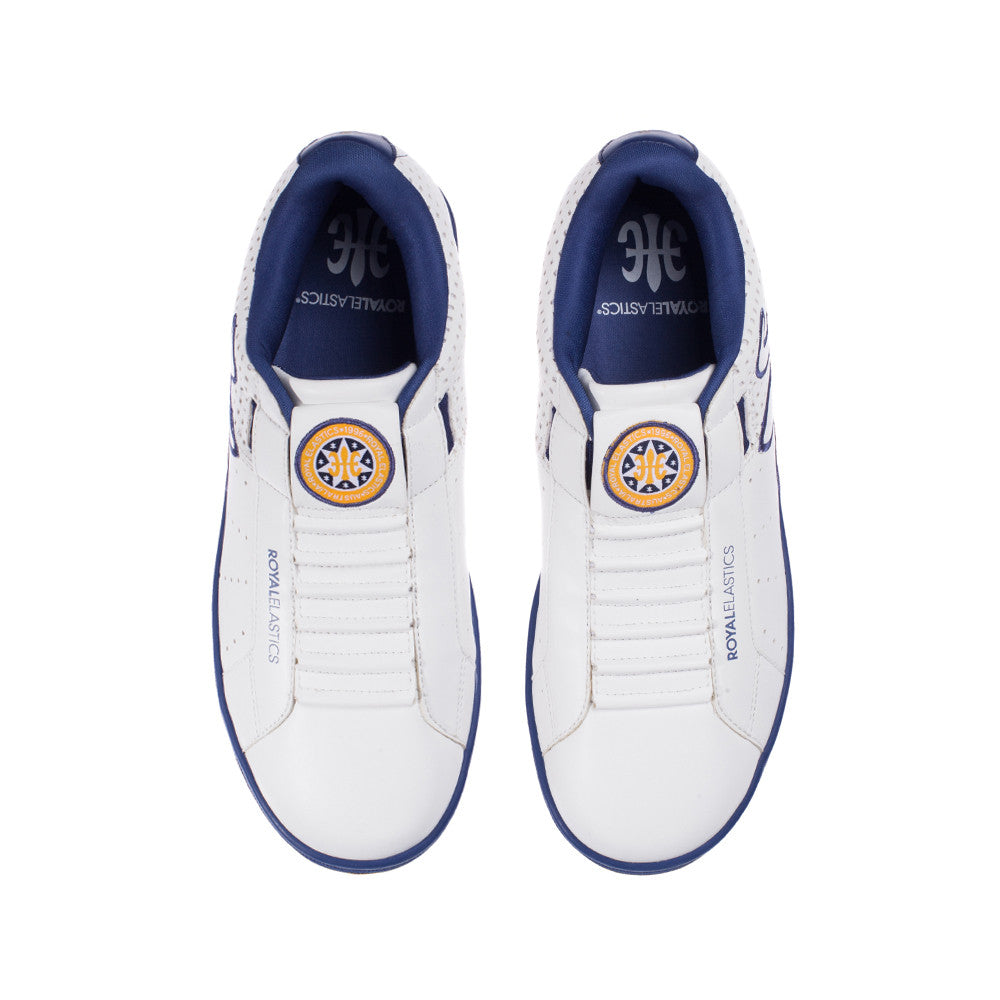 Royal Elastics Men's Hydra White Blue Yellow Sneakers