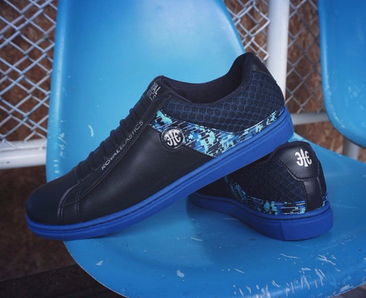 Royal Elastics Men's Duke Dark Blue Microfiber Sneakers