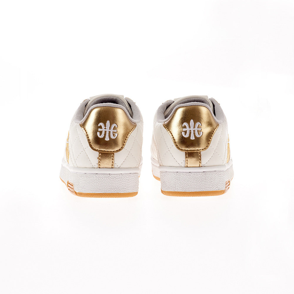 Royal Elastics Women's Icon Alpha White Gold Sneakers