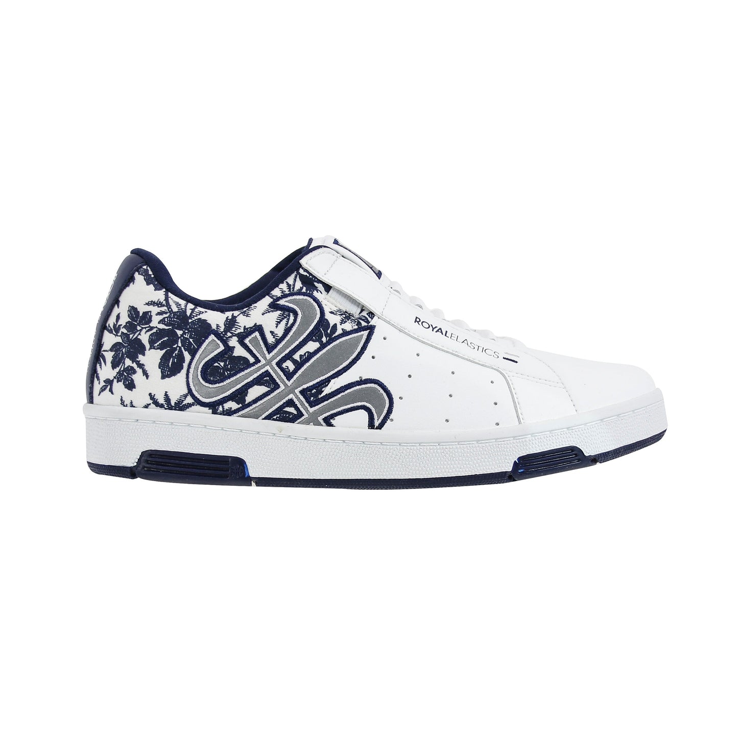 Royal Elastics Women's Hydra White Blue Silver Sneakers
