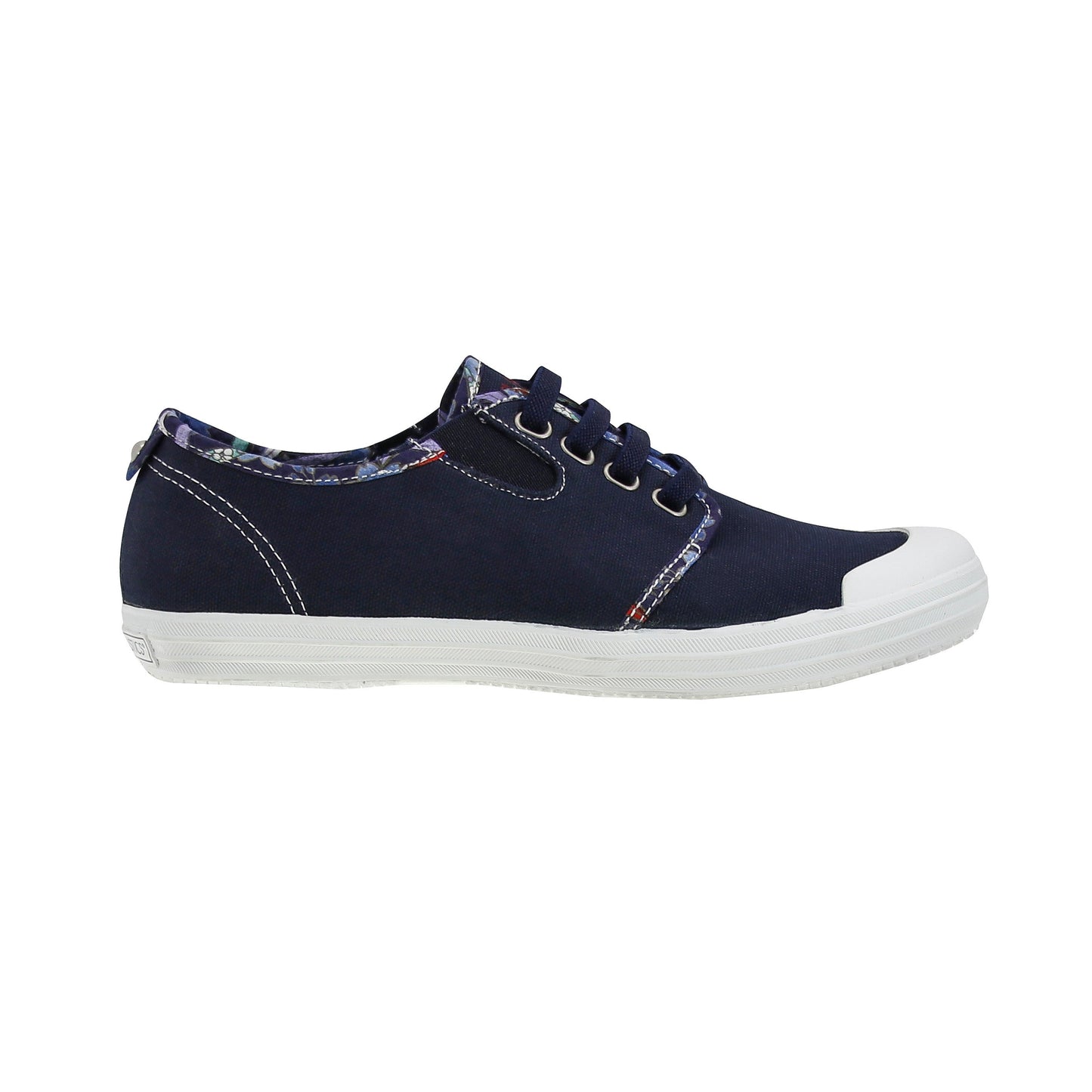Royal Elastics Women's Claudia Dark Blue Canvas Low Tops