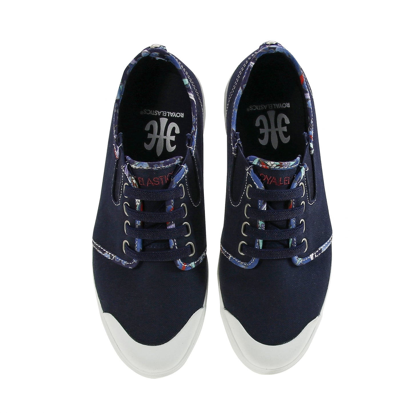 Royal Elastics Women's Claudia Dark Blue Canvas Low Tops